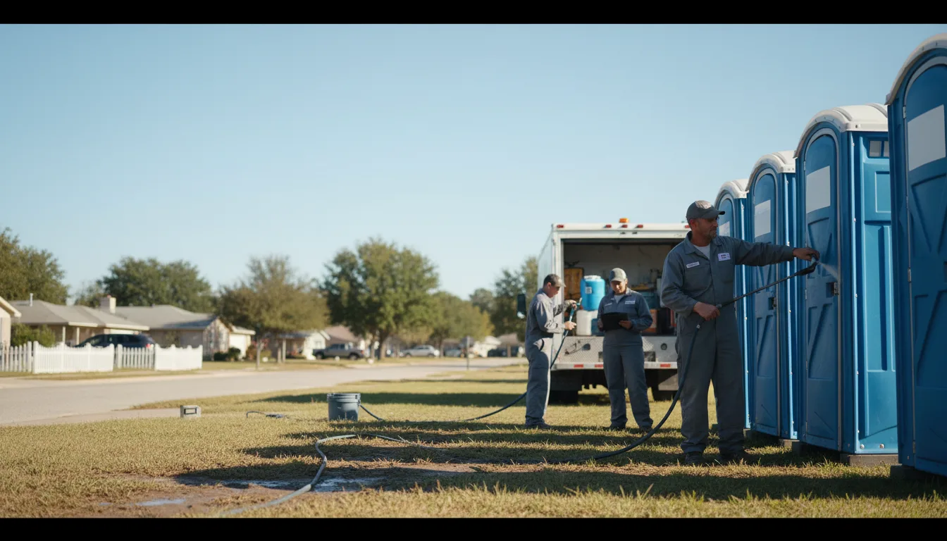 Long-Term Portable Toilet Rental in Allentown, GA near me